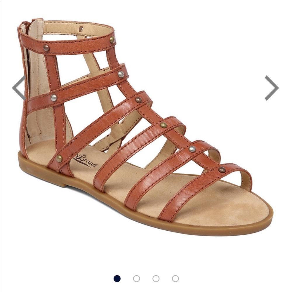Lucky Brand Beverlee Leather Gladiator 6